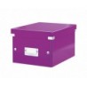 LEITZ Aufbewahrungsboxen LEITZ Ablagebox A5 violett-Met 7,4 l - 21,6 