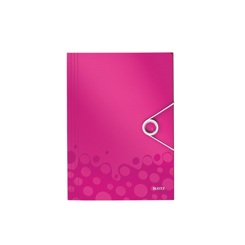 LEITZ Eckspanner LEITZ Eckspannmappen WOW pk DIN A4 pink