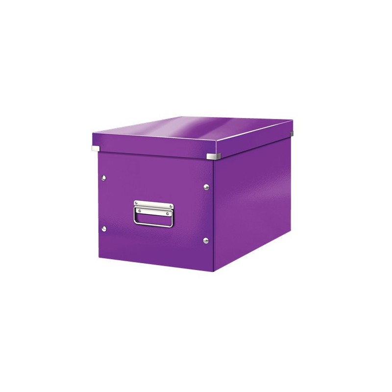 LEITZ Aufbewahrungsboxen Click&amp;Store Cube gro&Atilde; violett 30,0 l - 32