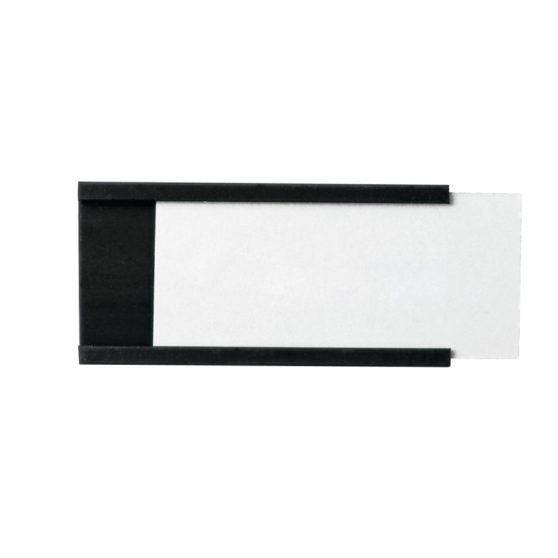 Legamaster Etikettenhalter Etikettentr&Atilde;&curren;ger 30x60 mm,36 St schwarz