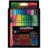 STABILO Filzstifte Fil pointMax 24er ARTY Etui 0.8 Mehrfarbig