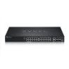 Zyxel Switch full managed Layer3 30 Port &bull; 24x 1 GbE &bull; 2x 10 GbE 