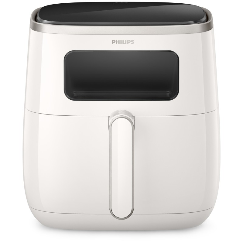 FRIGGITRICE AD ARIA MULTICOOKER 5.6 XL 1700W BIANCA CON FINESTRA