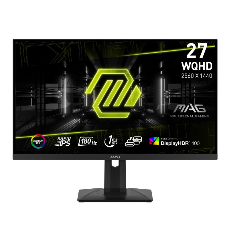 MSI MAG 274QRF QD E2 27 2560 x 1440 (2K) HDMI DisplayPort 180Hz Pivot