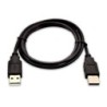 V7 1 m 33 piedi USB A maschio a USB A maschio nero