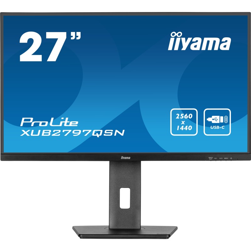 ECRAN IIYAMA 27 NOIR DALLE IPS 16:9 1MS ULTRA MINCE 2560X1440 100HZ 2