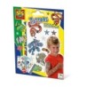 SES CREATIVE Animal Fighters Tattoos for Children, 3 Years and Above 