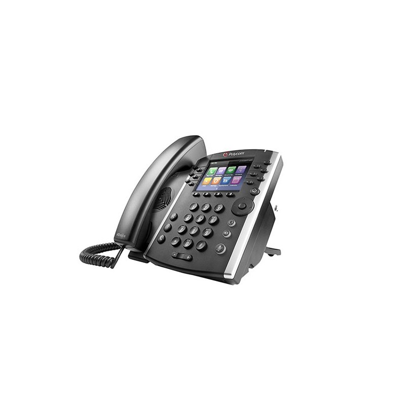 Poly VVX401 Skype for Business Edition - Telefono IP 12 linee HD, PoE