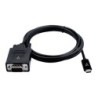 V7 V7UCVGA-2M VGA D-Sub USB tipo-C Nero