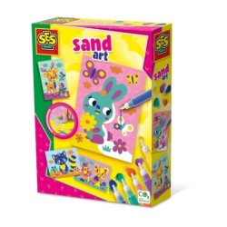 SES CREATIVE Forest Animals Coloured Sand Art [14136]