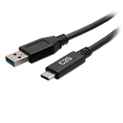 C2G Cavo maschio USB-C&Acirc;&reg; a USB-A, 0,5 m - USB 3.2 Gen 1 [5 Gbps] (C