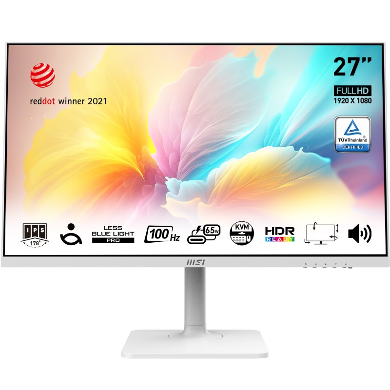 MSI MD272XPW Monitor 27&quot;IPS FHD 100h DP HDMI MM AA