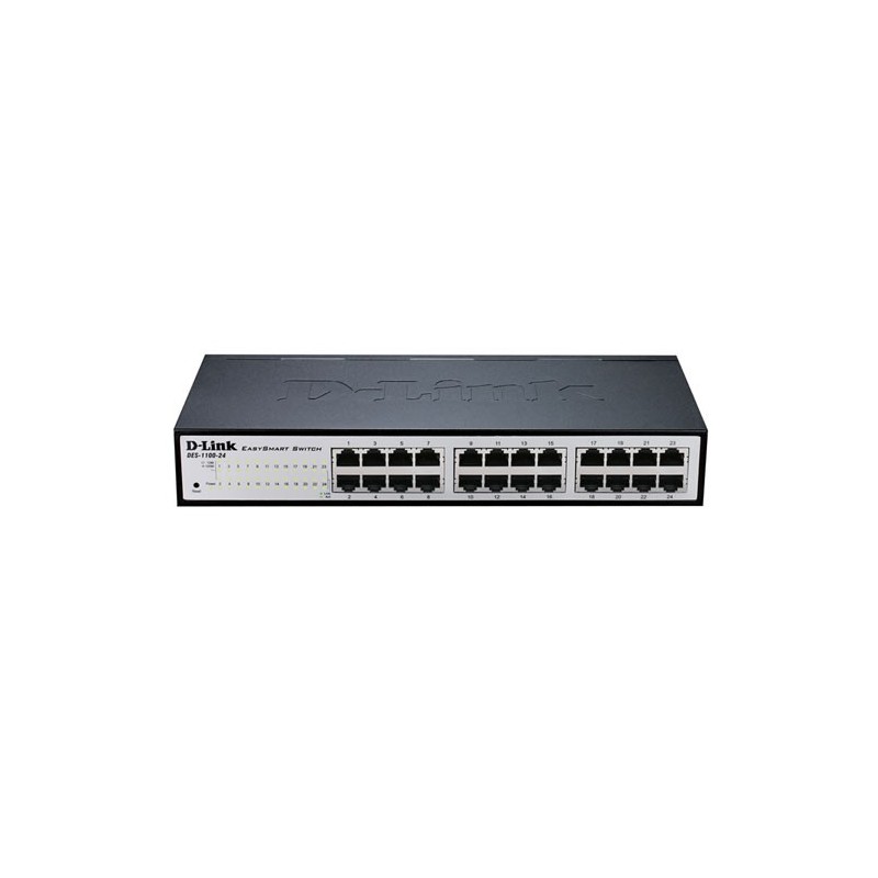 D-Link DGS-1100-24V2 Gestito L2 Gigabit Ethernet [10/100/1000] 1U Ner