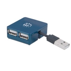 Manhattan 160605 hub di interfaccia USB 3.2 Gen 1 [3.1 Gen 1] Type-A 