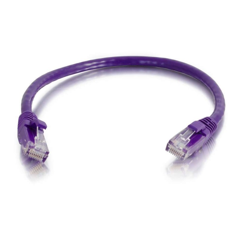 C2G 83633 cavo di rete Viola 2 m Cat6 U/UTP [UTP] (C2G Cat6 Booted Un