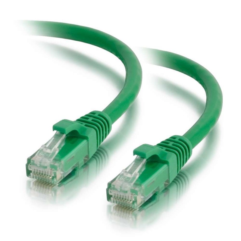 C2G 83204 cavo di rete Verde 3 m Cat5e U/UTP [UTP] (C2G Cat5e Booted 