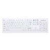 CHERRY AK-C8100F-UVS-W/UK tastiera USB QWERTY Inglese UK Bianco (CHER