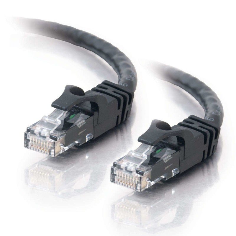 C2G 7m Cat6 Patch Cable cavo di rete Nero U/UTP [UTP] (C2G Cat6 Boote