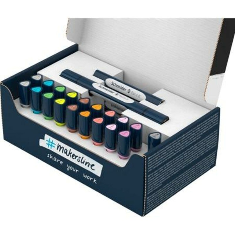 Set di Pennarelli Schneider PAINT-IT 040 Multicolore 27 Pezzi