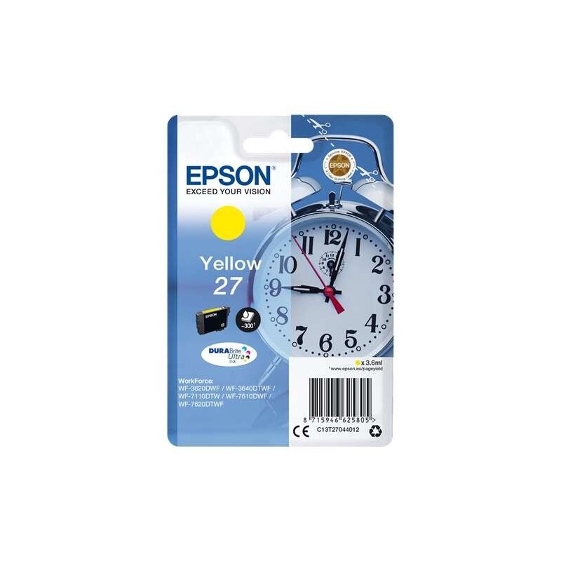 Epson Alarm clock Cartuccia Sveglia Giallo Inchiostri DURABrite Ultra