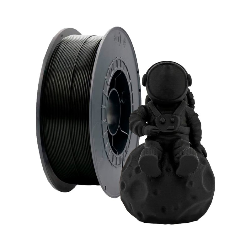 Filamento PLA 3D - Diametro 1,75 mm - Bobina 2,5 kg - Colore nero