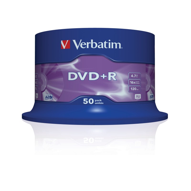 Verbatim VB-DPR47S3A (Verbatim DVD+R 16x 50pk Spindle)