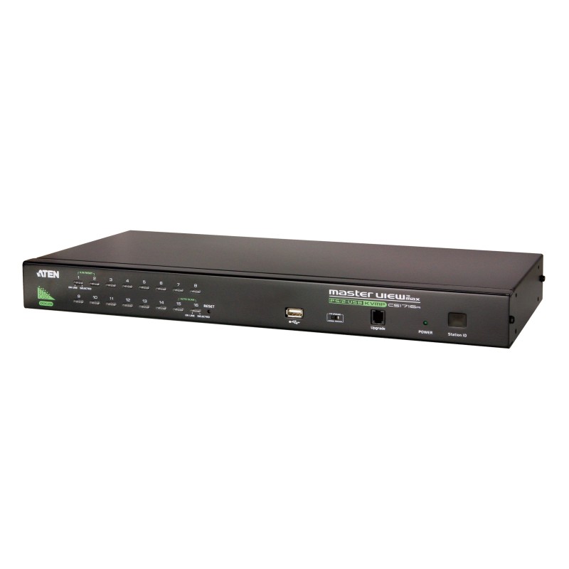 ATEN CS1716A switch per keyboard-video-mouse [kvm] Montaggio rack Ner