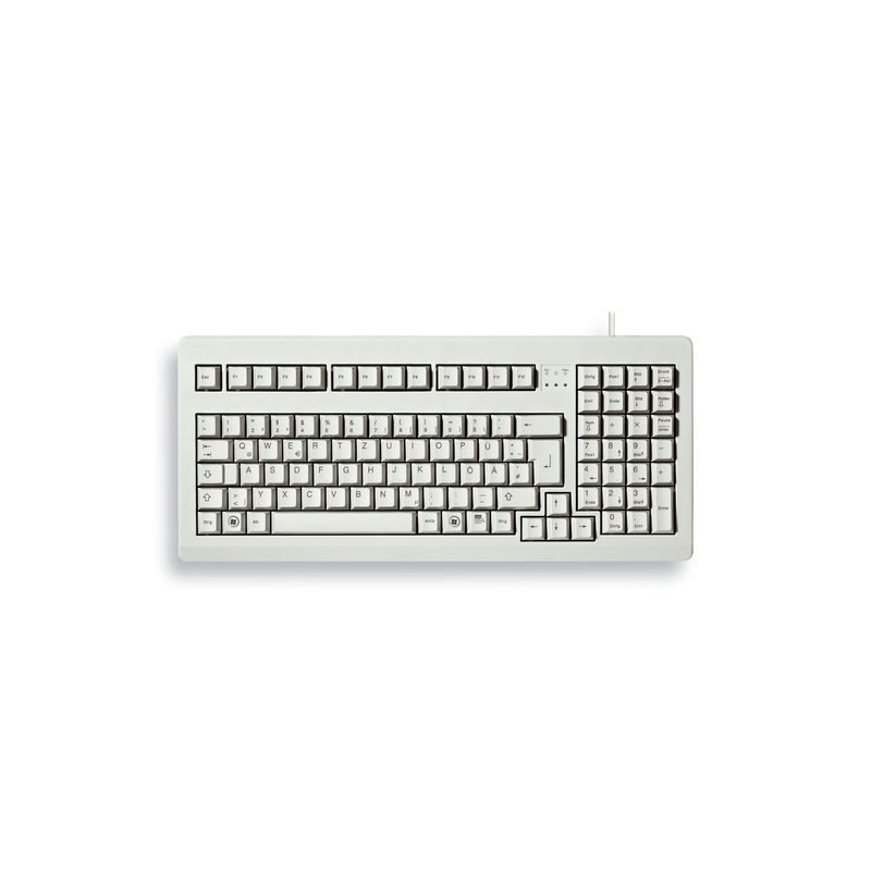 CHERRY G80-1800 tastiera USB QWERTY Inglese US Grigio (KEYBOARD GREY 