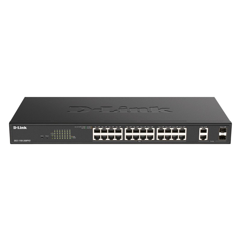 D-Link DGS-1100-26MPV2/E switch di rete Gestito L2 Gigabit Ethernet [