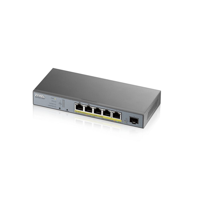 6 PORT MANAGED CCTV POE SWITCH LONG RAN