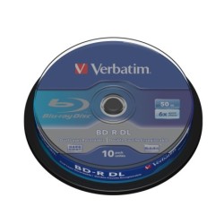 Verbatim 43746 disco vergine Blu-Ray BD-R 50 GB 10 pz (VERBATIM BD-R 