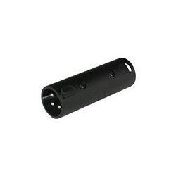 C2G XLR Coupler Nero (CablesToGo XLR Male to Male Coupler)