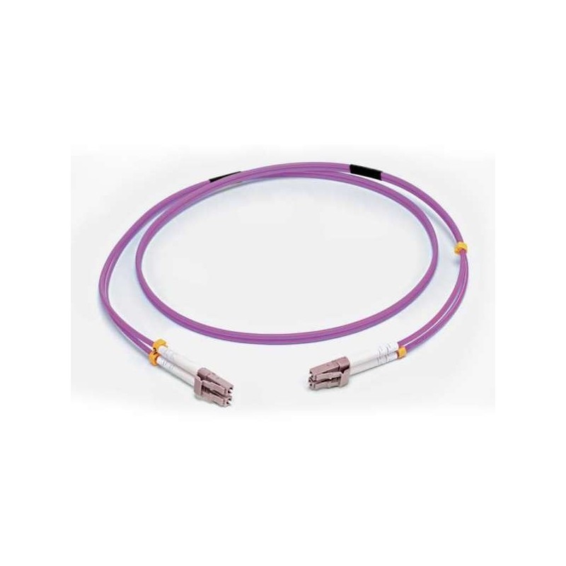 C2G CAVO PATCH IN FIBRA OM4 LSZH LC/LC 10 M - VIOLA (10m LC/LC OM4 LS