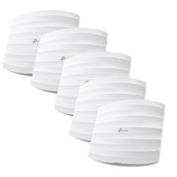 TP-Link 5 X EAP245 + 1 X OC200 1750 Mbit/s Grigio, Bianco Supporto Po