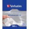 Verbatim 50 custodie per CD (VERBATIM CD-DVD PAPER SLEEVES 50 PACK)