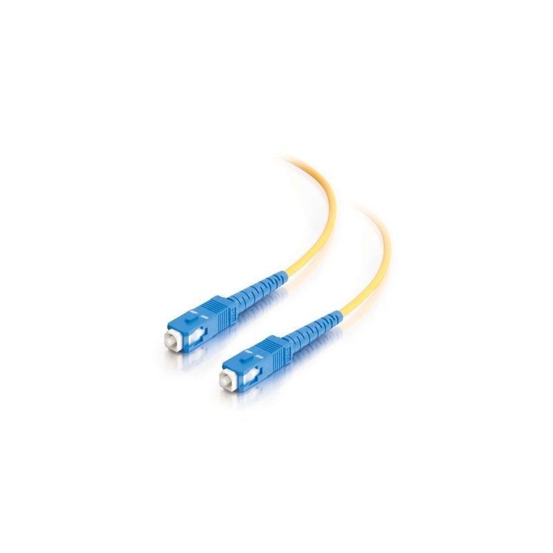 C2G 85568 cavo a fibre ottiche 1 m SC OFNR Giallo (C2G SC-SC 9/125 OS