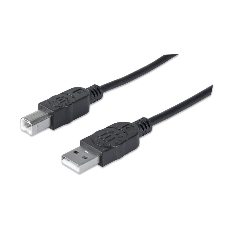 Manhattan 333368 cavo USB 1,8 m USB 2.0 USB A USB B Nero (USB-A TO US