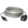 Manhattan 519779 cavo USB 5 m USB 2.0 USB A Argento (USB-A CABLE 5M M