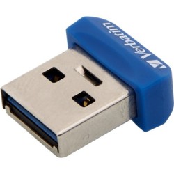 Verbatim Store &#039;n&#039; Stay NANO - Memoria USB 3.0 da 32 GB - Blu (Verbat