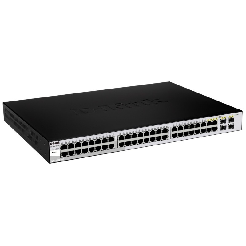 D-Link DGS-1210-48 switch di rete Gestito L2 Nero (D-Link 48-port 10/