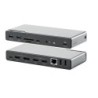 ALOGIC DV4 Cablato USB 3.2 Gen 1 [3.1 Gen 1] Type-C Grigio (QUAD DISP