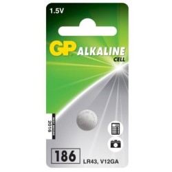 ALKALINE BUTTON CELL LR43