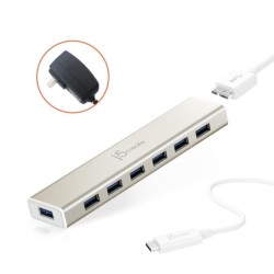 j5create JCH377-N HUB USB-C&Acirc;&reg; a 7 porte - UE/UK (USB-C 7- PORT HUB 