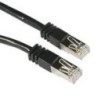 C2G 1m Cat5e Patch Cable cavo di rete Nero (C2G Cat5e Booted Shielded