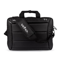 Veho T-1 borsa per notebook 39,6 cm [15.6] Borsa da corriere Nero (VE