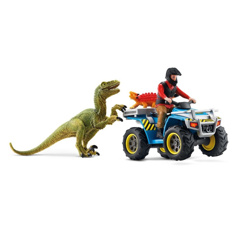 schleich Dinosaurs 41466 set da gioco (SCHLEICH Dinosaurs Quad Escape