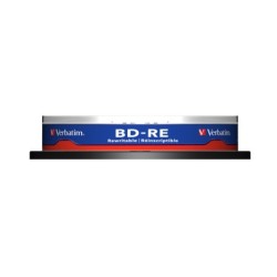 Verbatim BD-RE SL 25GB 2x 10 Pack Spindle 10 pz (Verbatim BD-RE Singl