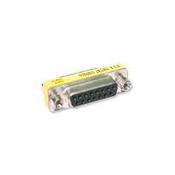 C2G DB15 F/F Mini Gender Changer DB15-Pin (CablesToGo DB-15 F to F Mi