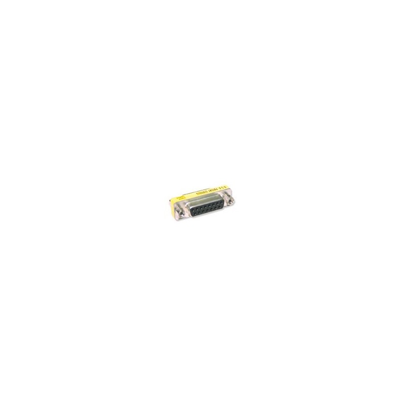 C2G DB15 F/F Mini Gender Changer DB15-Pin (CablesToGo DB-15 F to F Mi