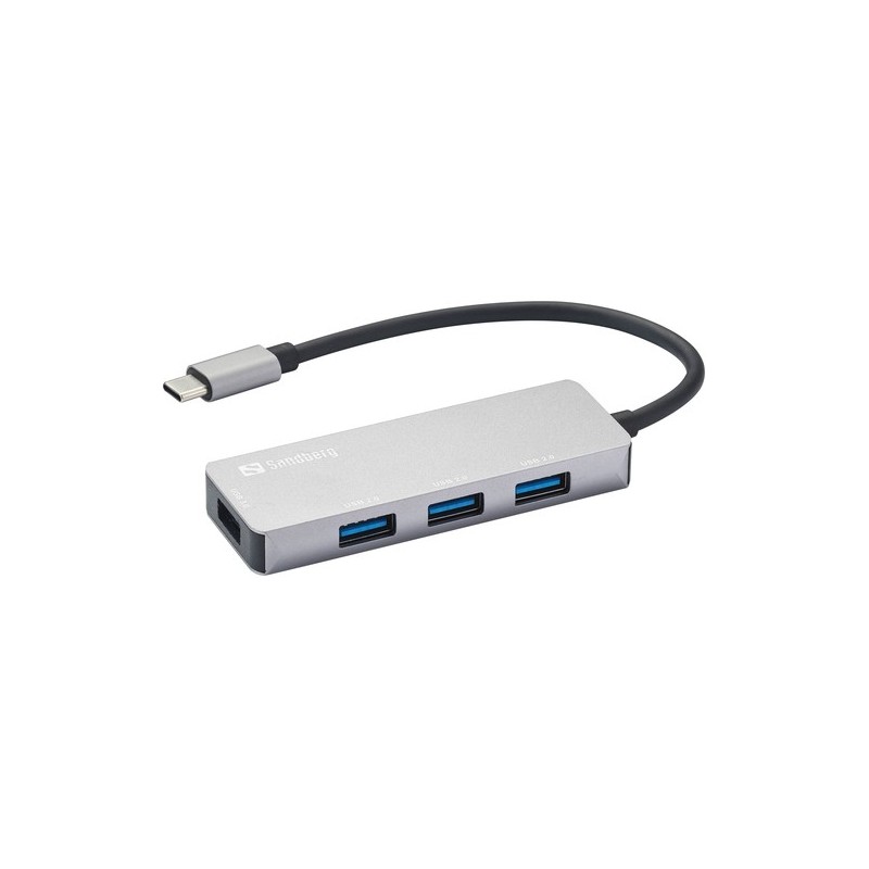 Sandberg 336-32 hub di interfaccia USB 32 Gen 1 31 Gen 1 Type-C 5